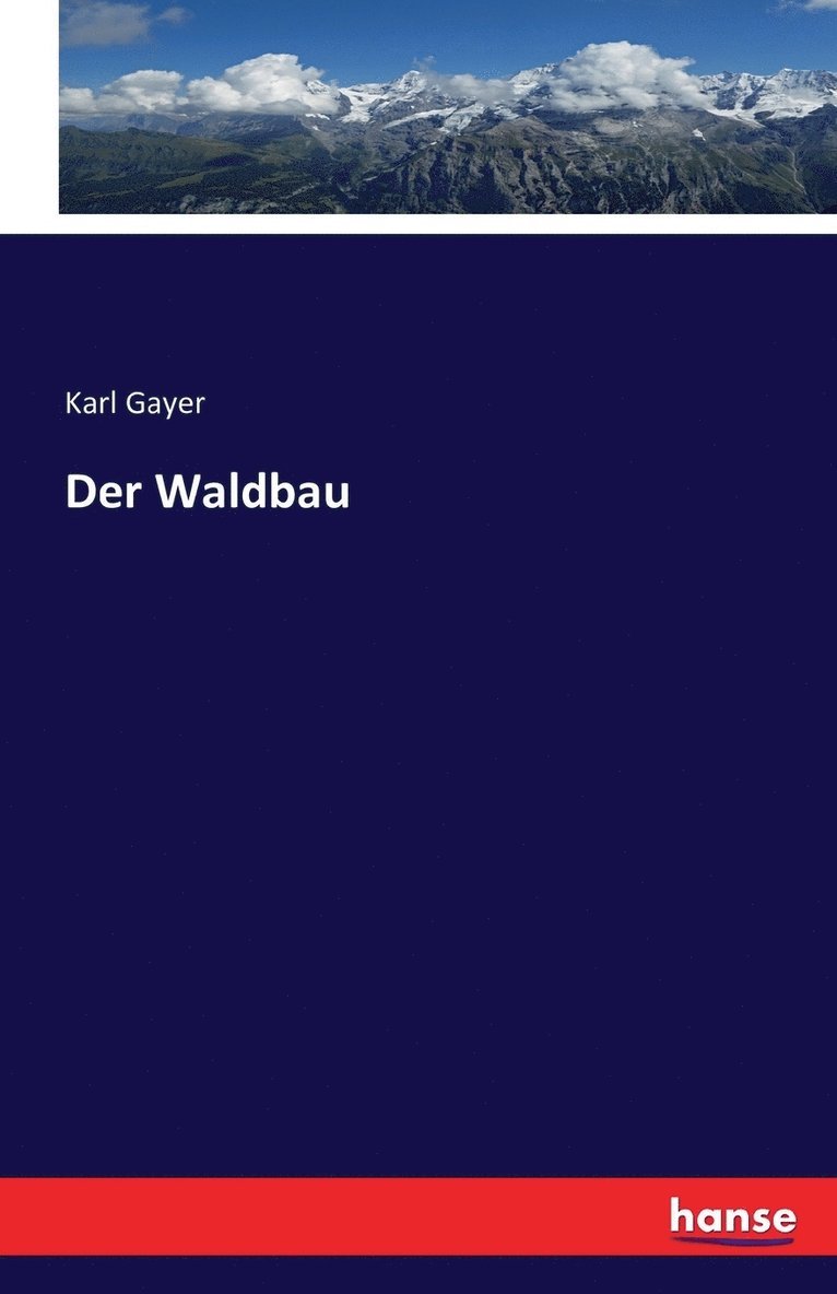 Der Waldbau 1