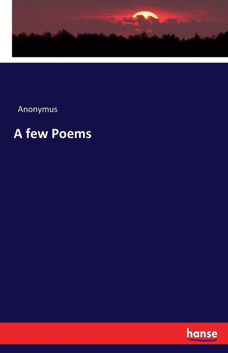 A few Poems 1