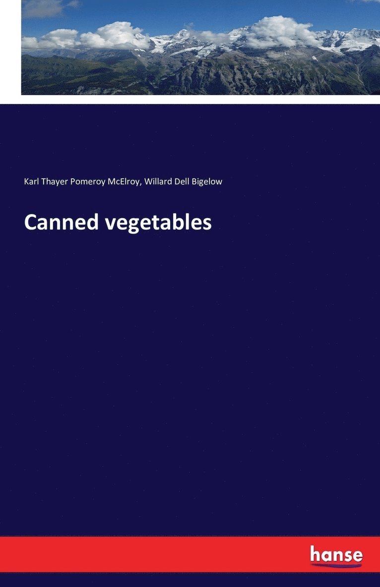 Canned vegetables 1