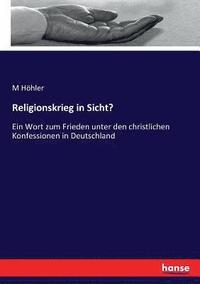 bokomslag Religionskrieg in Sicht?