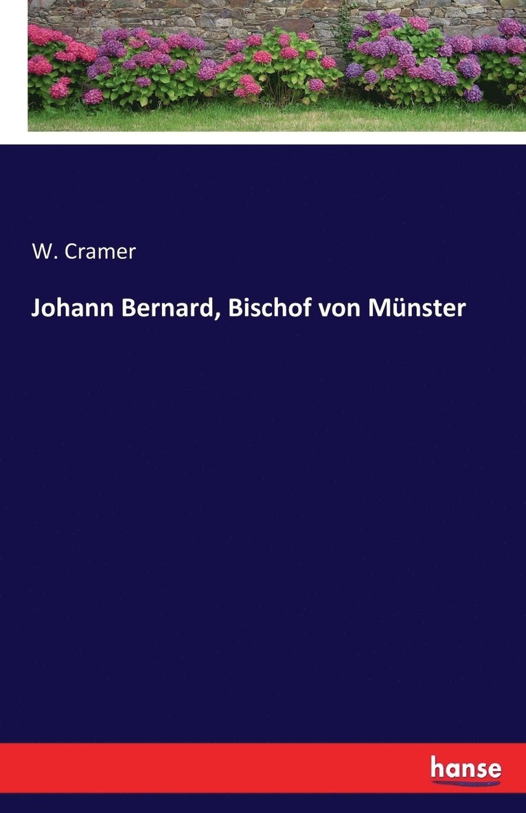 Johann Bernard, Bischof von Mnster 1