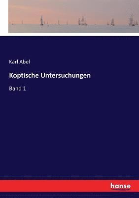 Karl Abel - Koptische Untersuchungen, Häftad
