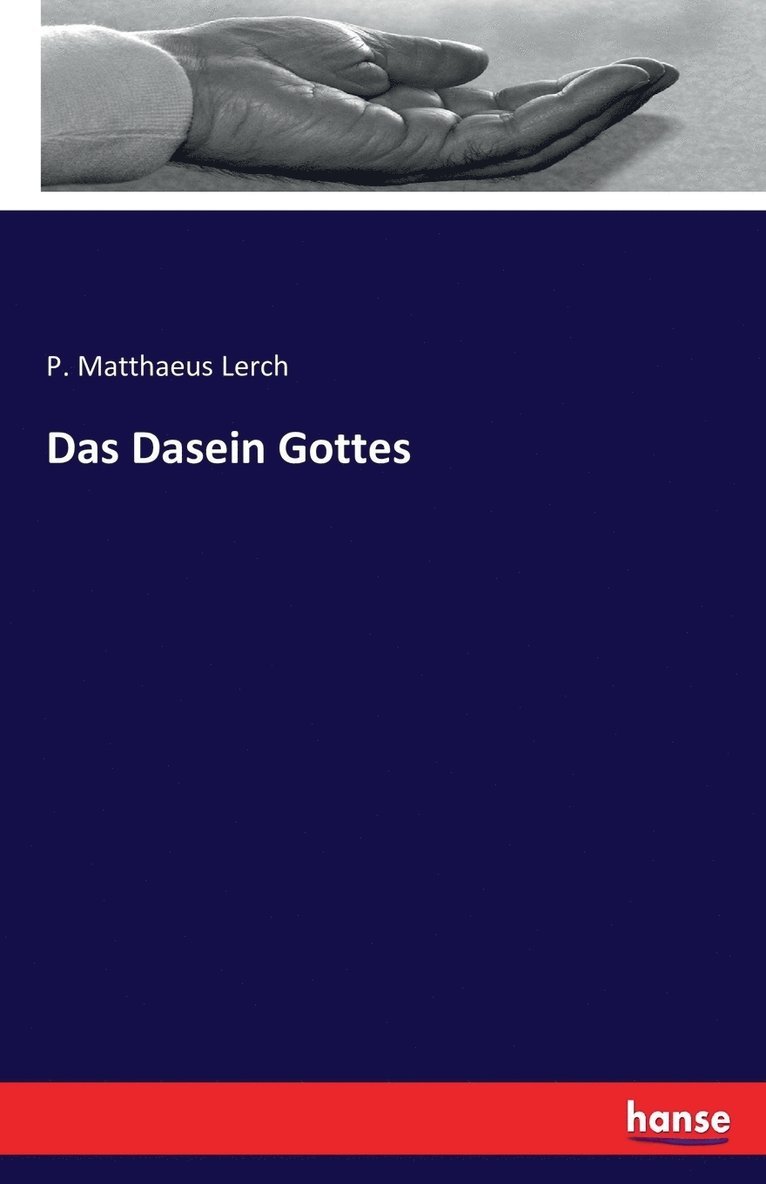 Das Dasein Gottes 1