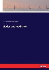 bokomslag Lieder und Gedichte