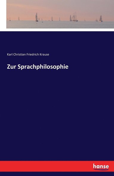 bokomslag Zur Sprachphilosophie