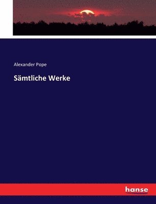 bokomslag Sämtliche Werke