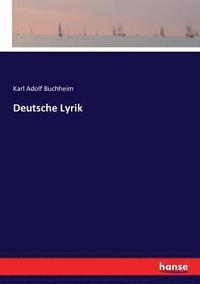 bokomslag Deutsche Lyrik