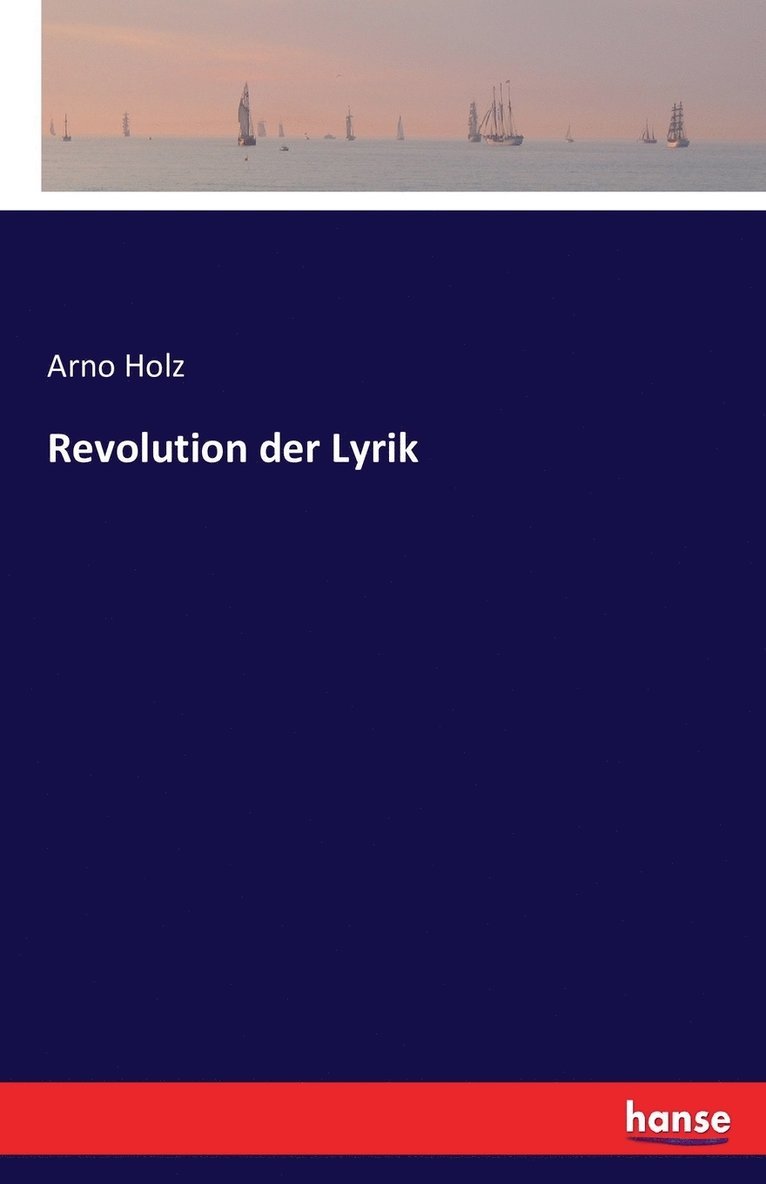 Revolution der Lyrik 1