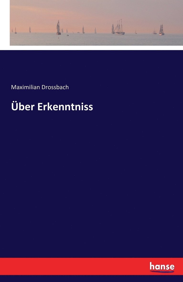 Über Erkenntniss
