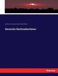 bokomslag Deutsche Rechtsaltertmer