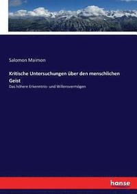 bokomslag Kritische Untersuchungen ber den menschlichen Geist