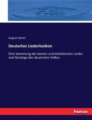 bokomslag Deutsches Liederlexikon