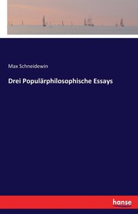 bokomslag Drei Populrphilosophische Essays