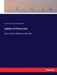 bokomslag Letters of Franz Liszt