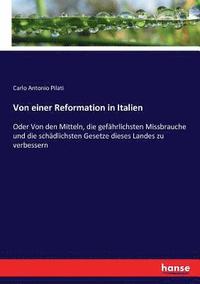 bokomslag Von einer Reformation in Italien