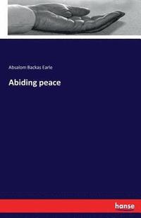 bokomslag Abiding peace