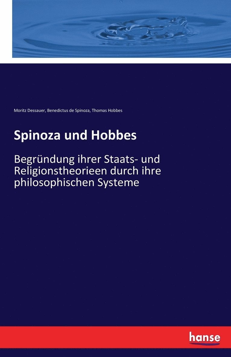 Spinoza und Hobbes 1