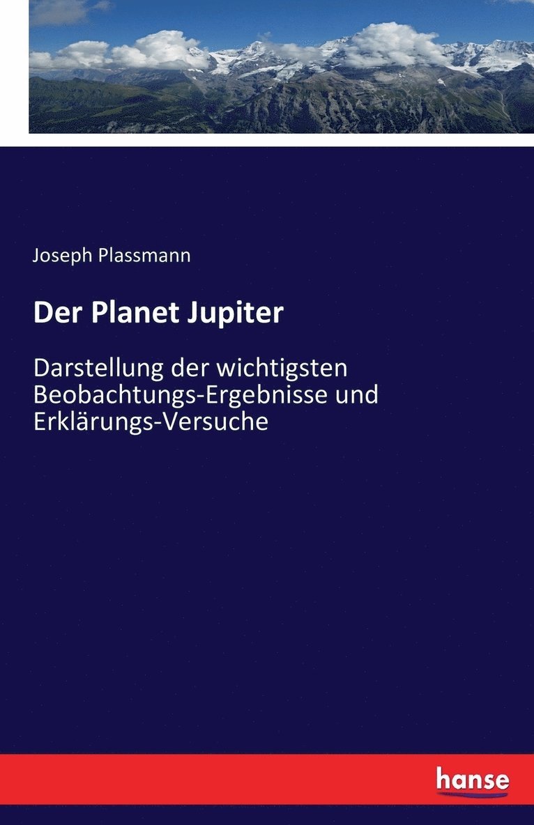 Der Planet Jupiter 1