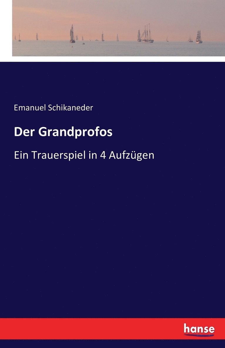 Emanuel Schikaneder - Grandprofos, Häftad