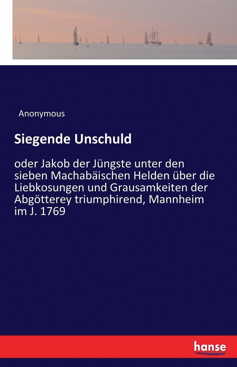 Siegende Unschuld 1