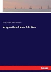 bokomslag Ausgewhlte kleine Schriften