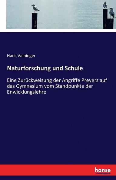 bokomslag Naturforschung und Schule