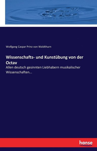 bokomslag Wissenschafts- und Kunstübung von der Octav