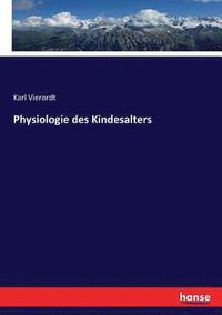 bokomslag Physiologie des Kindesalters
