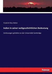 bokomslag Indien in seiner weltgeschichtlichen Bedeutung