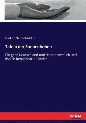 bokomslag Tafeln der Sonnenhöhen