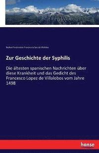 bokomslag Zur Geschichte der Syphilis
