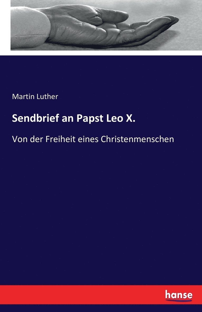 Sendbrief an Papst Leo X.