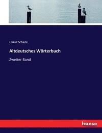 bokomslag Altdeutsches Wrterbuch