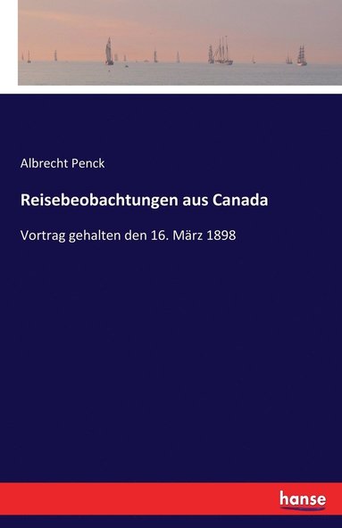 bokomslag Reisebeobachtungen aus Canada