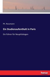 bokomslag Studienaufenthalt in Paris
