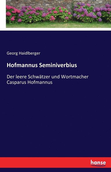 bokomslag Hofmannus Seminiverbius