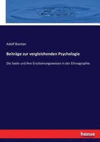 bokomslag Beitrge zur vergleichenden Psychologie