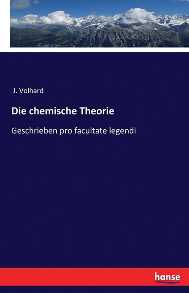 bokomslag Die chemische Theorie