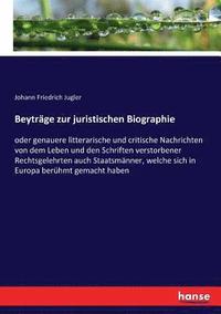 bokomslag Beytrge zur juristischen Biographie