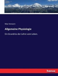 bokomslag Allgemeine Physiologie