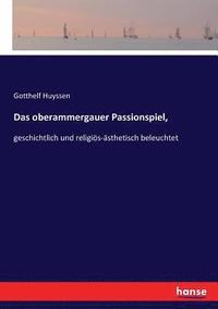 bokomslag oberammergauer Passionspiel,