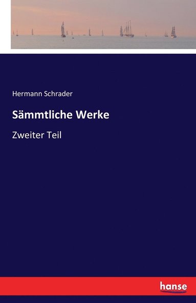 bokomslag Sämmtliche Werke