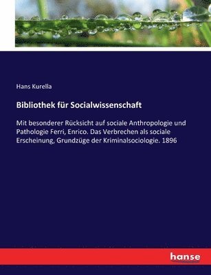 bokomslag Bibliothek für Socialwissenschaft