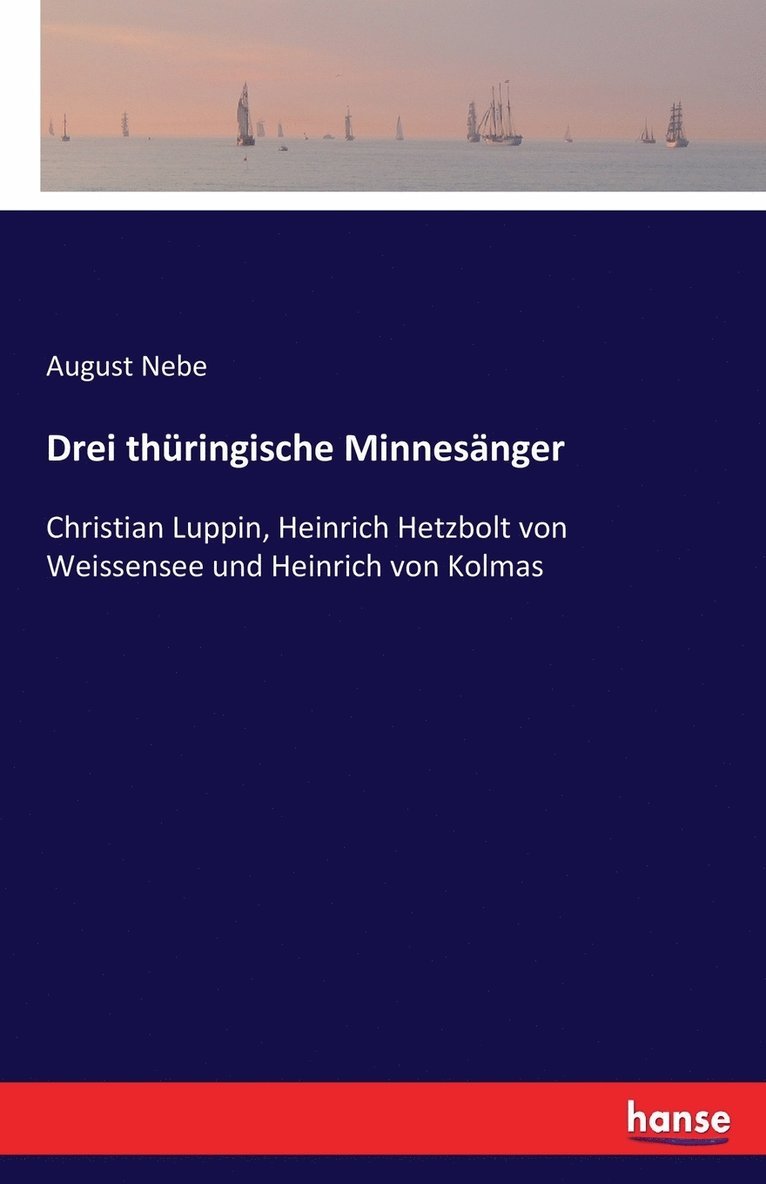 Drei thringische Minnesnger 1