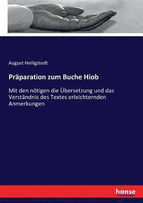 bokomslag Präparation zum Buche Hiob