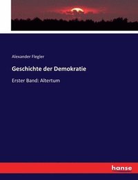 bokomslag Geschichte der Demokratie