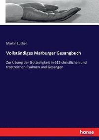 bokomslag Vollstandiges Marburger Gesangbuch