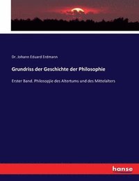 bokomslag Grundriss der Geschichte der Philosophie