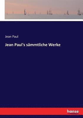 Jean Paul's smmtliche Werke 1