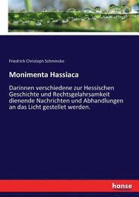 bokomslag Monimenta Hassiaca